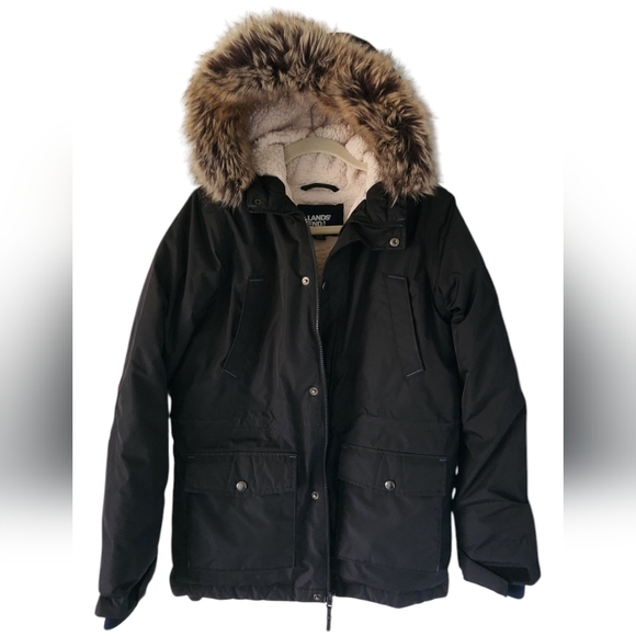 Kids Large 14 - 16 Land's End Expedition Parka like new - Picture 1 of 8